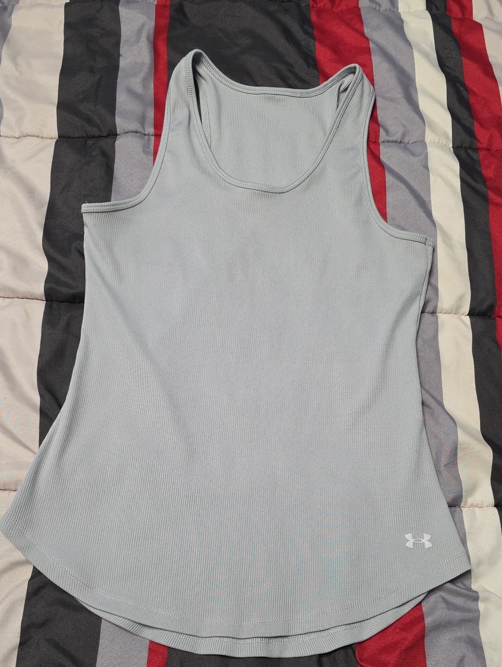 Under Armour Light Gray Women's Racerback Performance Tank